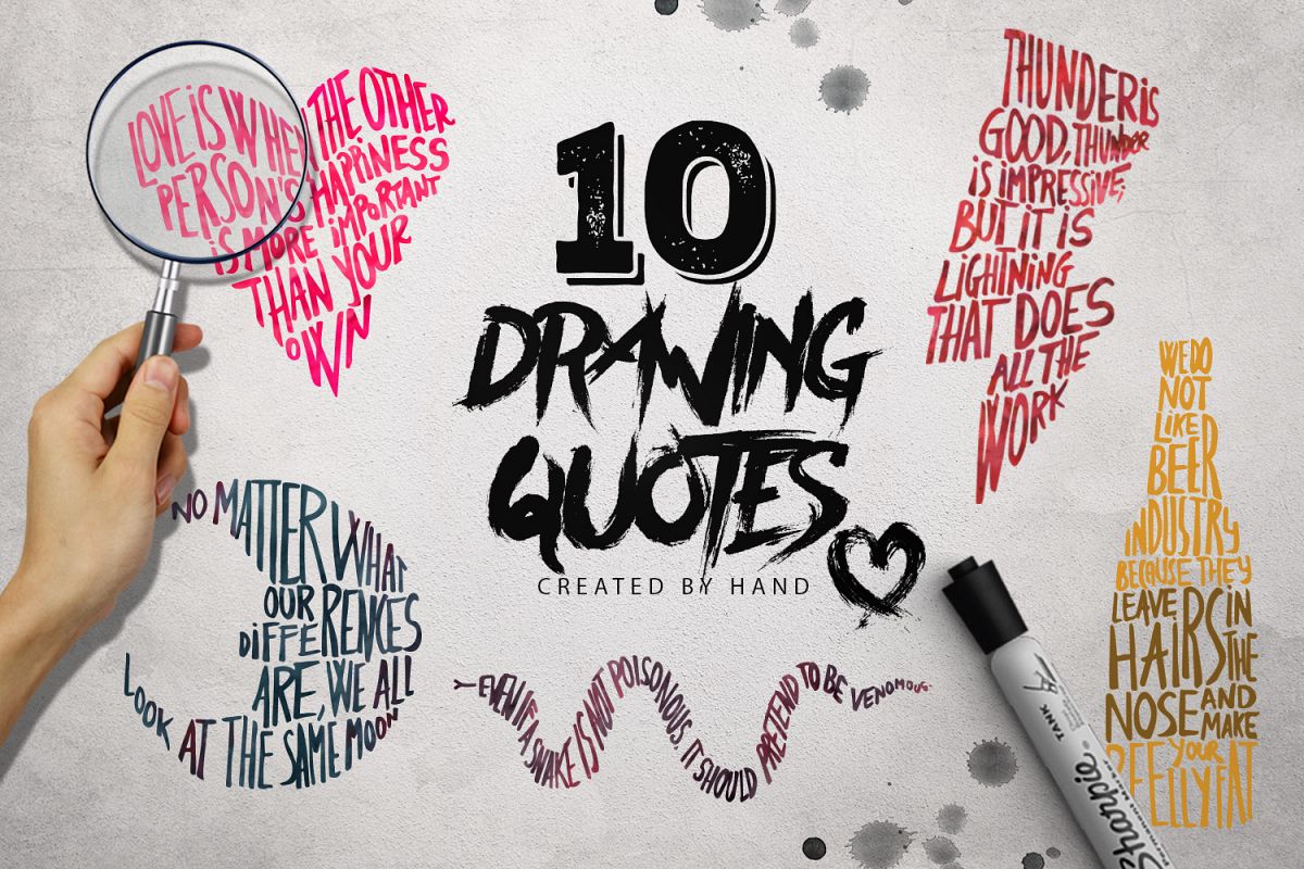 10 Drawing Quotes example image 1