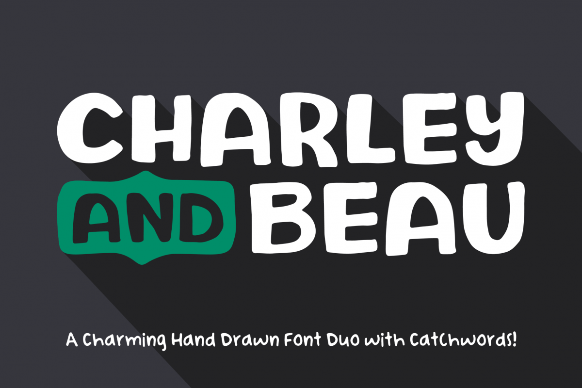 Charley and Beau Font Duo example image 1