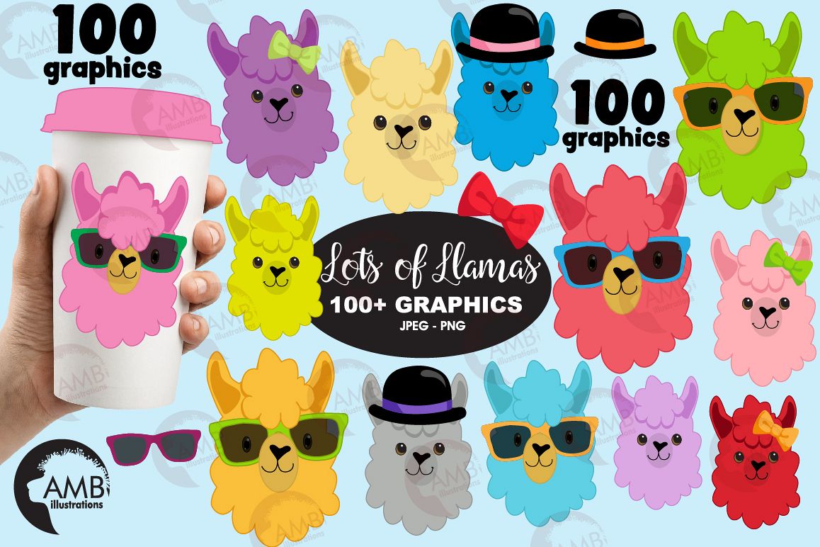 100 LLamas, 100 Alpacas! AMB-2100 example image 1