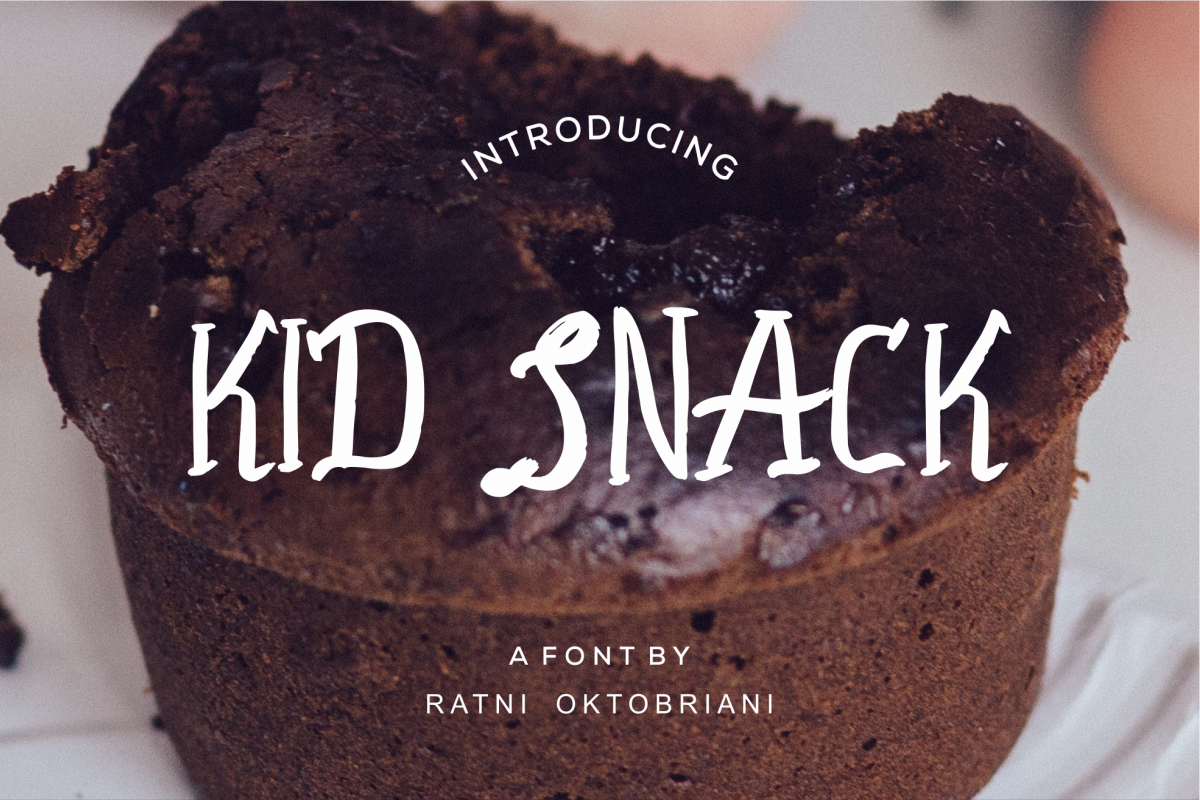 Kid Snack - A Playfull Font example image 1