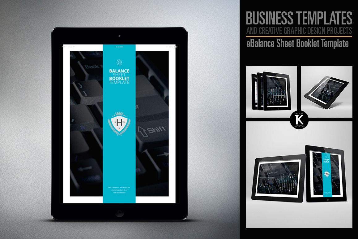eBalance Sheet Booklet Template example image 1