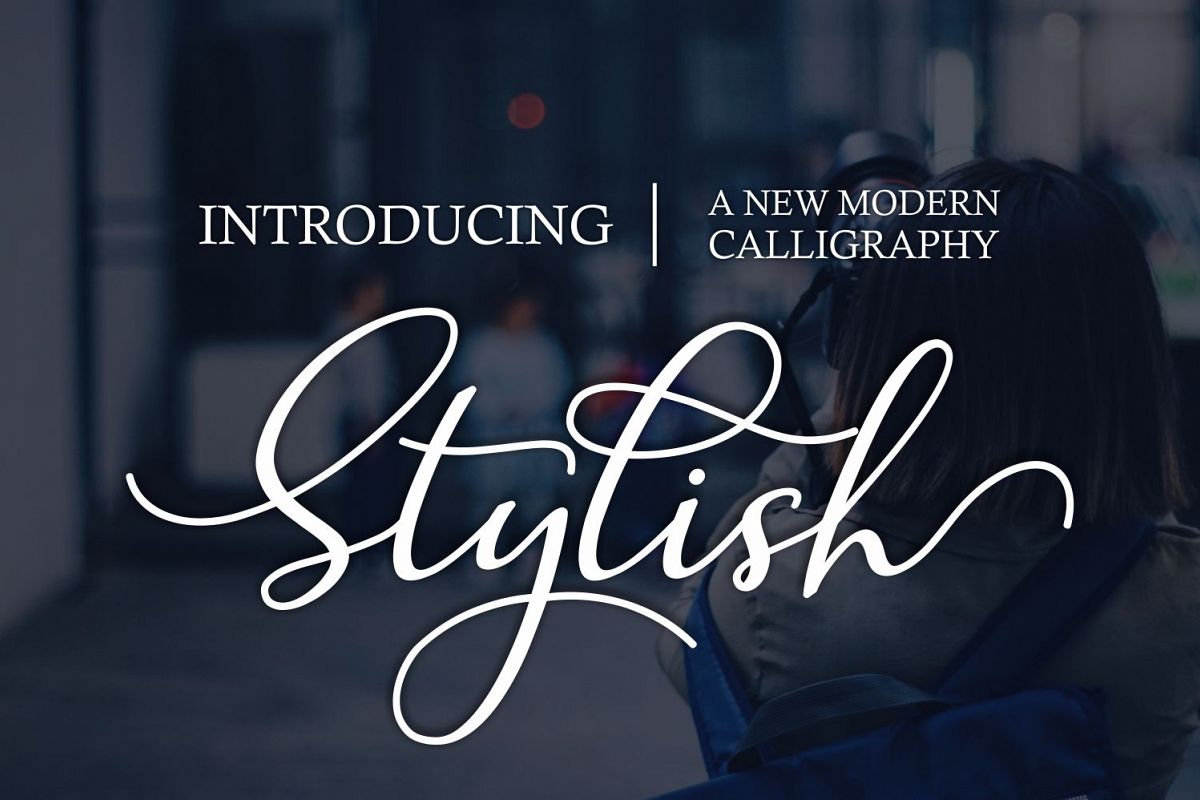 Stylish Script example image 1
