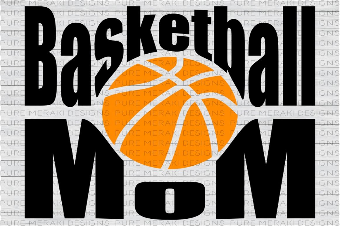 Basketball Mom SVG example image 1