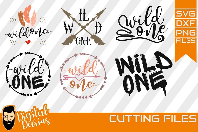 6x Wild One SVG, Travel Svg, Hobby dxf, Mountains, Go Wild example image 1