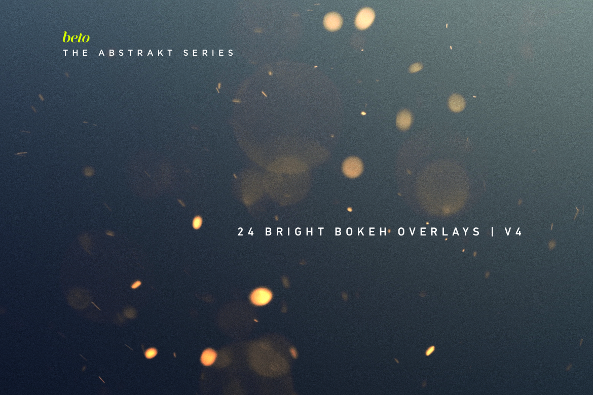 Bright Bokeh Overlays V4 example image 1