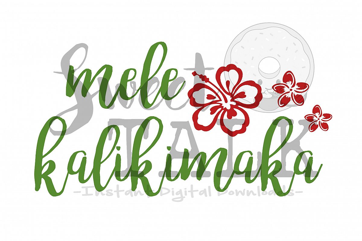 Mele Kalikimaka-svg digital download