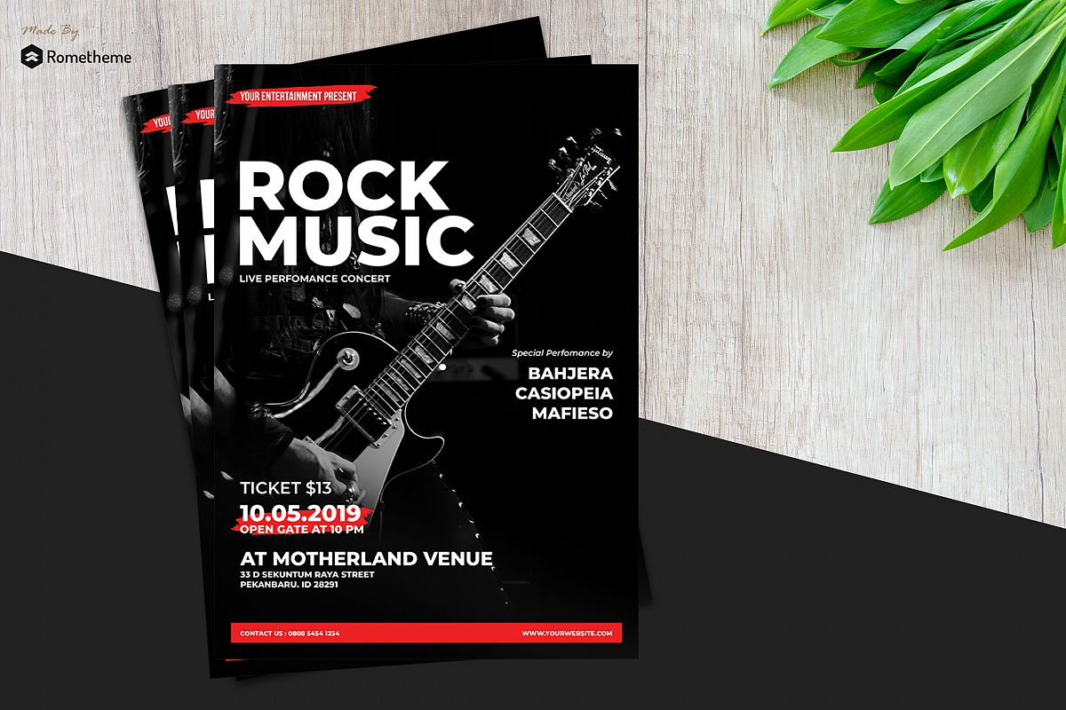 Music Flyer vol. 01 example image 1