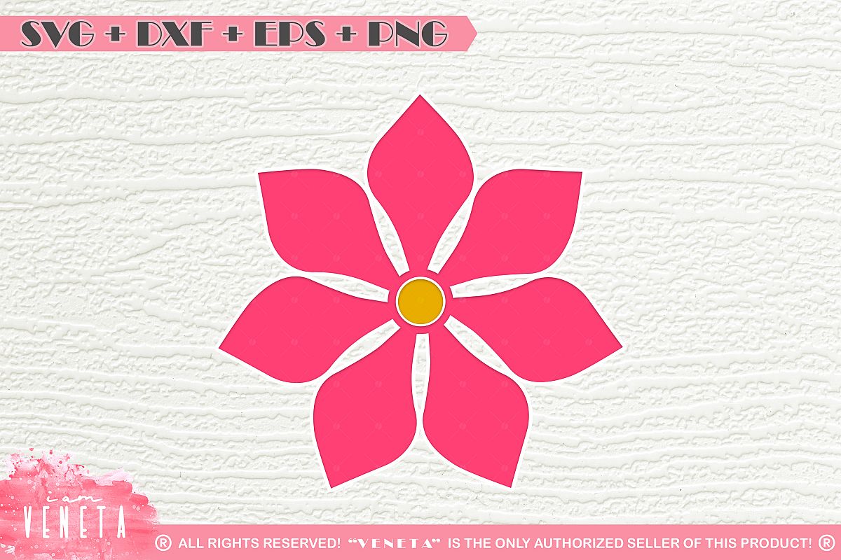 Download Flower | Daisy | SVG DXF EPS PNG | Cutting File (127897 ...