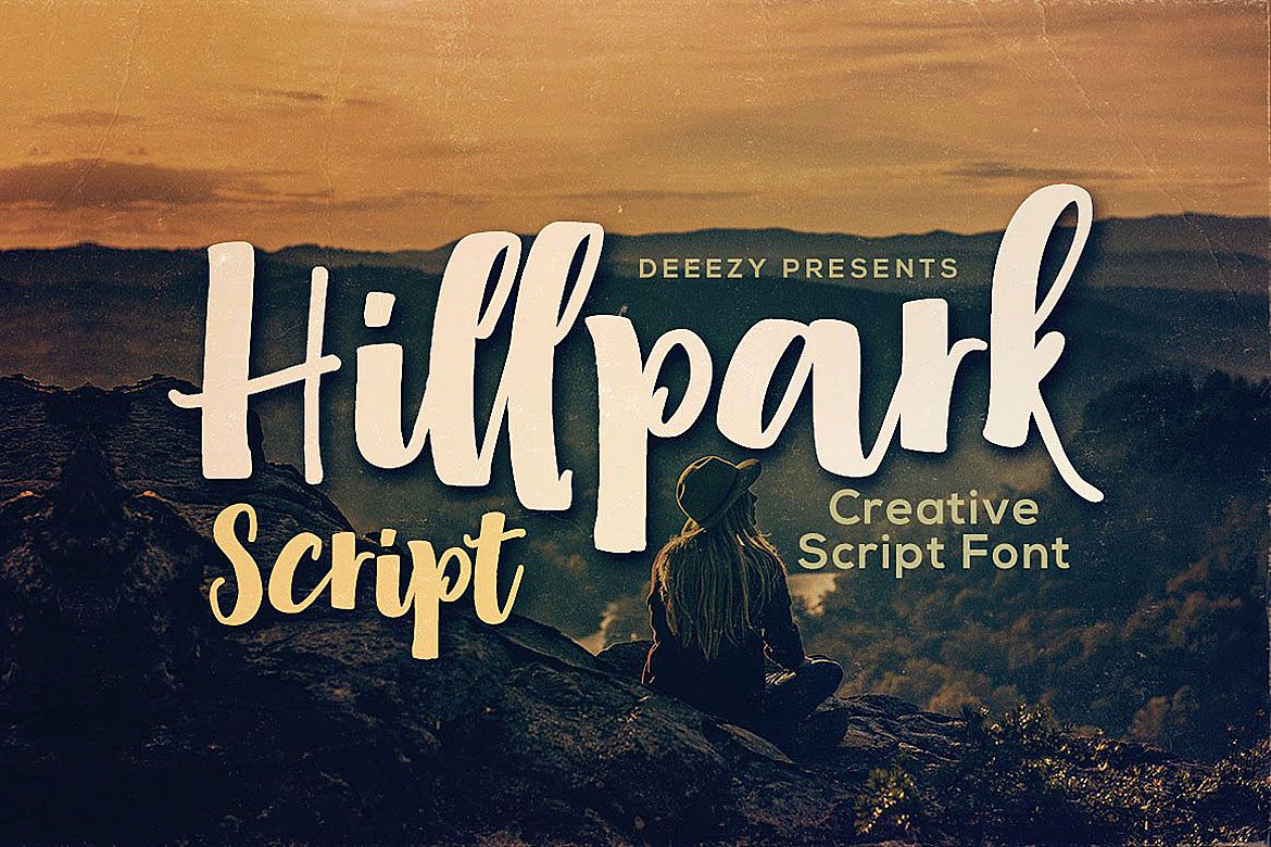 Hillpark Script Font example image 1