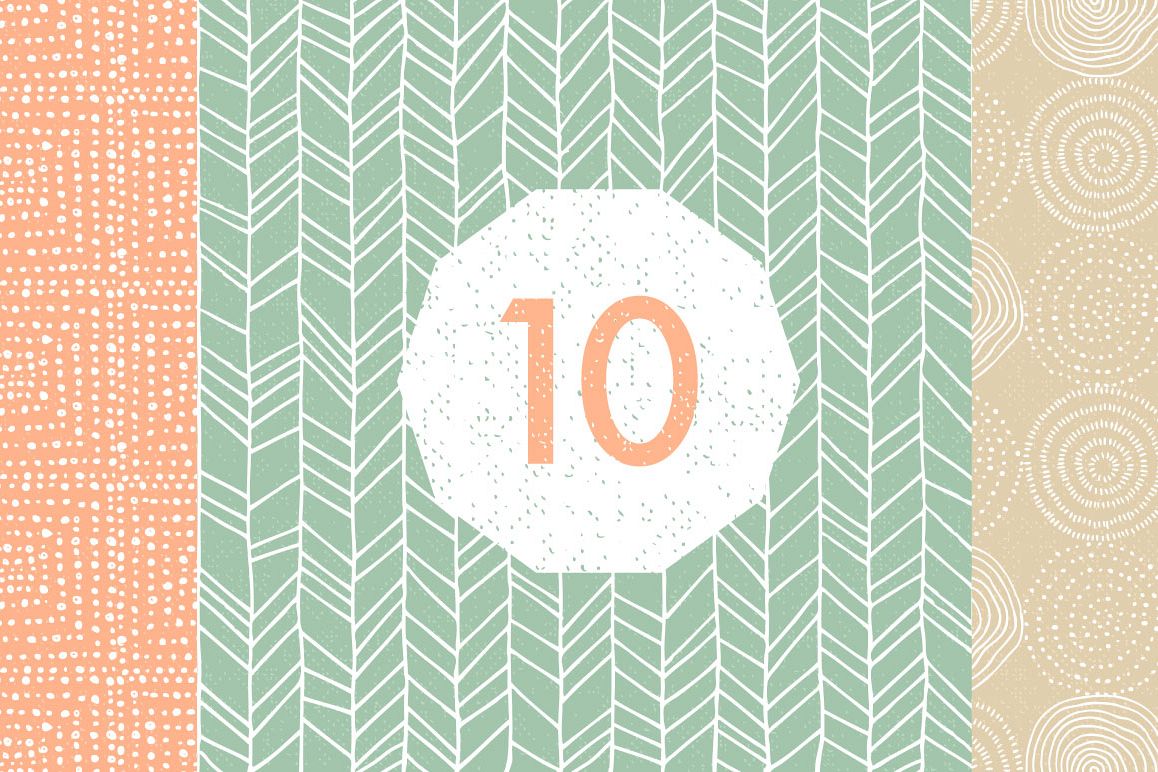 Hand Drawn Patterns #2 example image 1