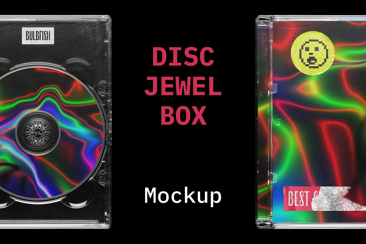 Disc Jewel Box Mockup example image 1