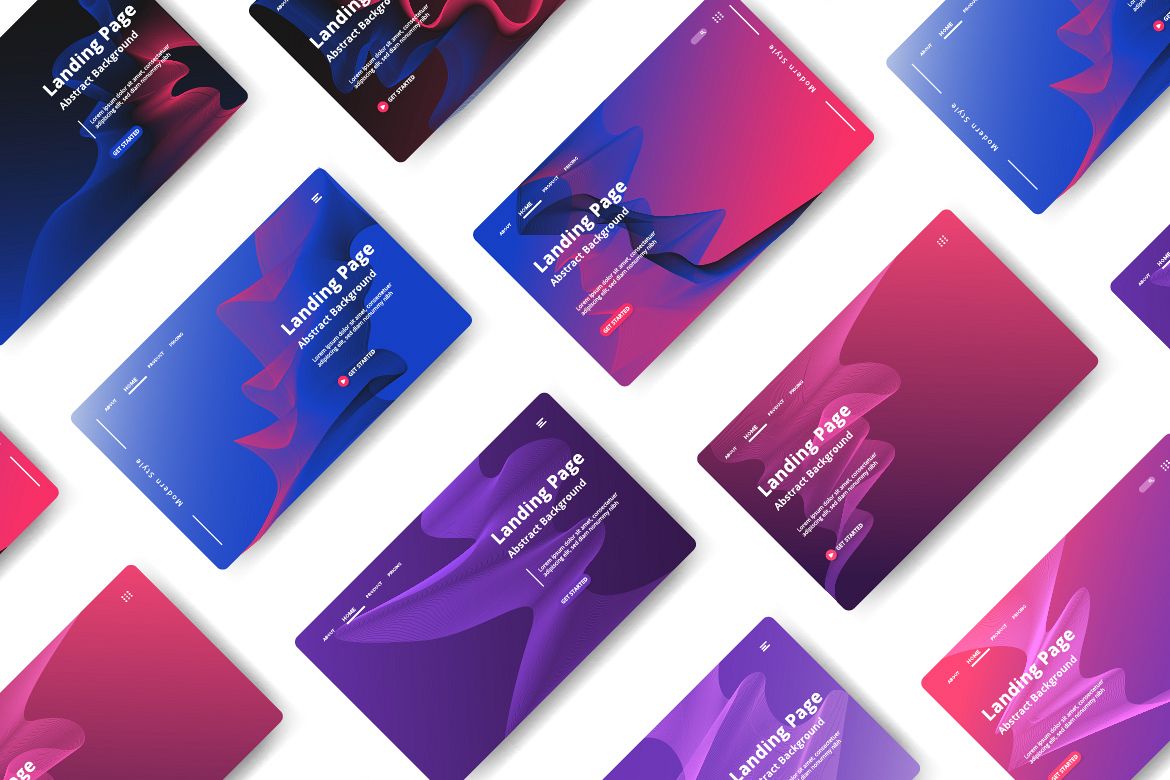 8 Abstract background design example image 1
