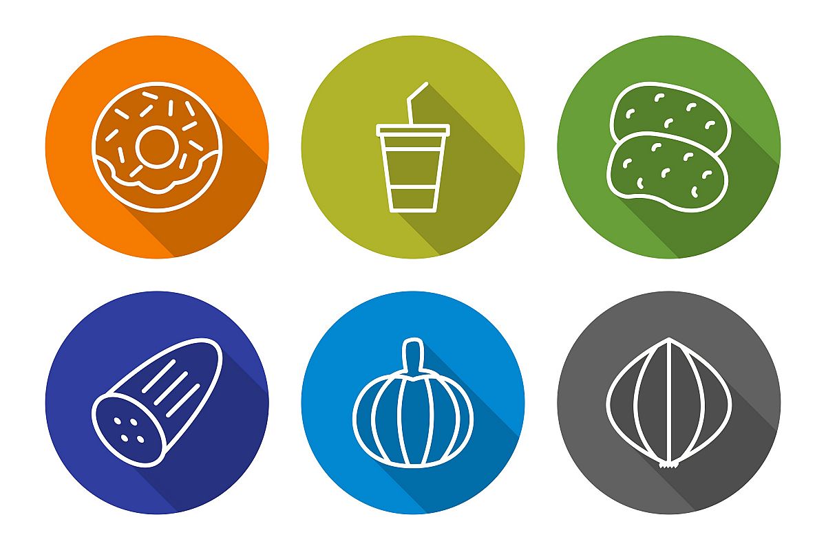 Set Of Food Icons example image 1
