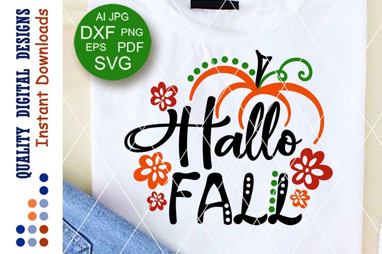 Hallo fall svg Thankful sign Home decor Thanksgiving example image 1