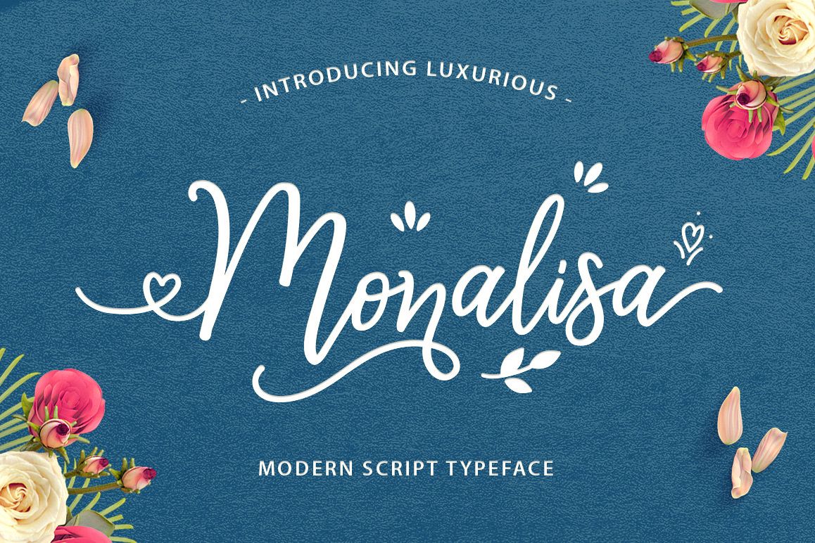 Monalisa Luxurious Font example image 1