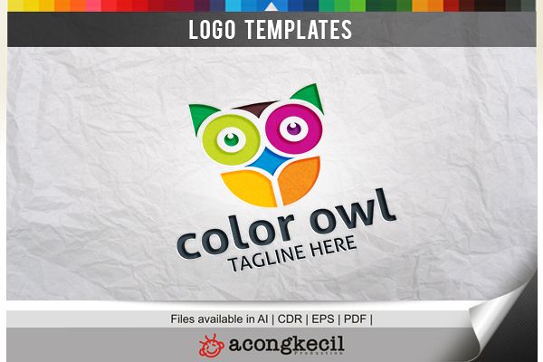 Color Owl example image 1
