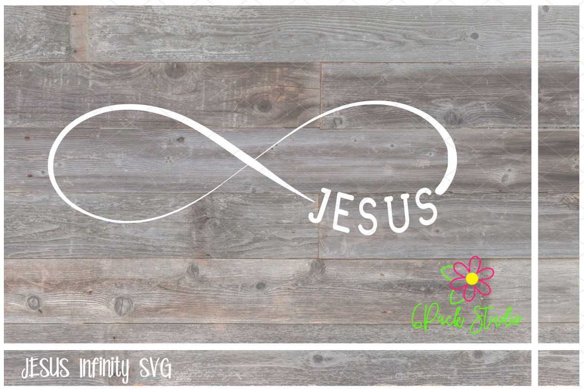 Jesus Infinity SVG example image 1