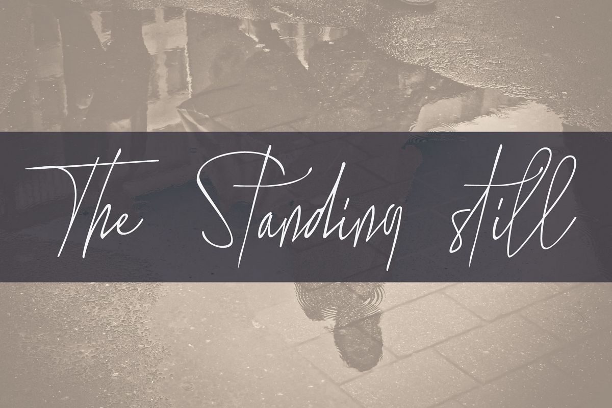 the standing still example image 1