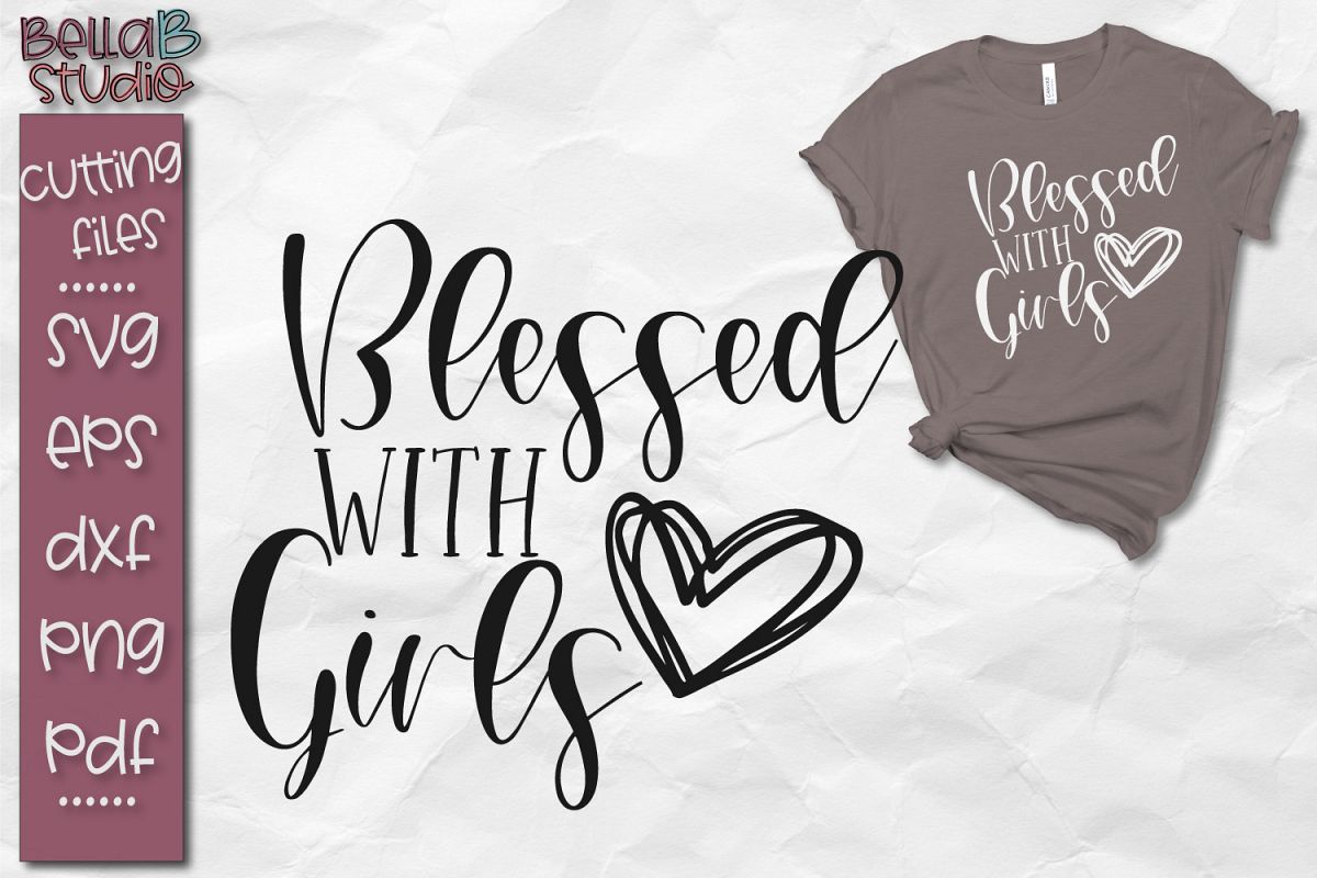 Blessed with Boys SVG, Blessed SVG, Mom of Boys SVG example image 1