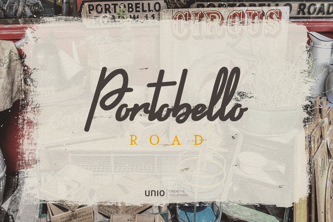 Portobello Road - Font Trio example image