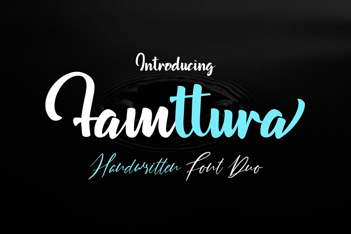 Famttura Font Duo example image 1