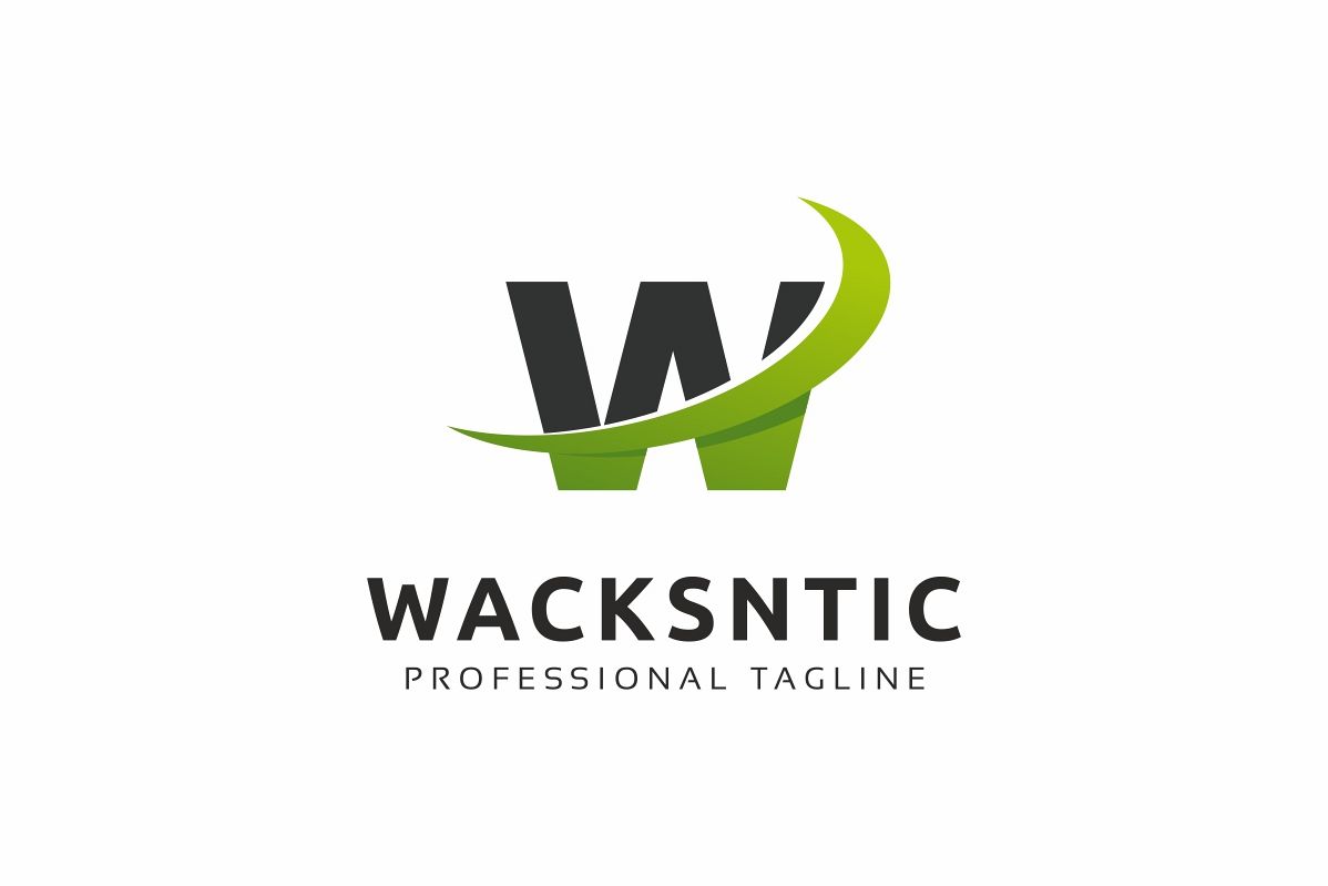 Wacksntic W Letter Logo example image 1