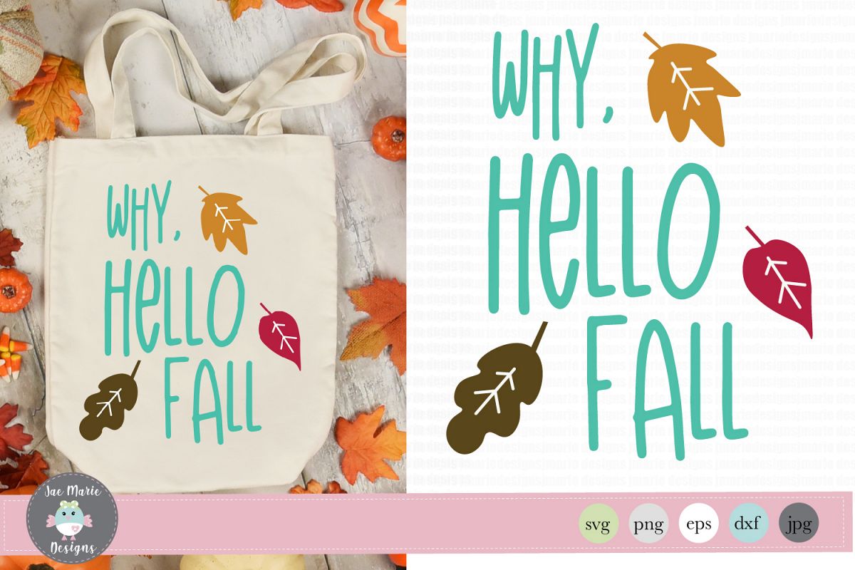 Hello fall svg, why hello fall svg, thanksgiving svg example image 1