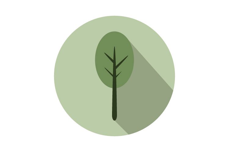 Tree icon example image 1
