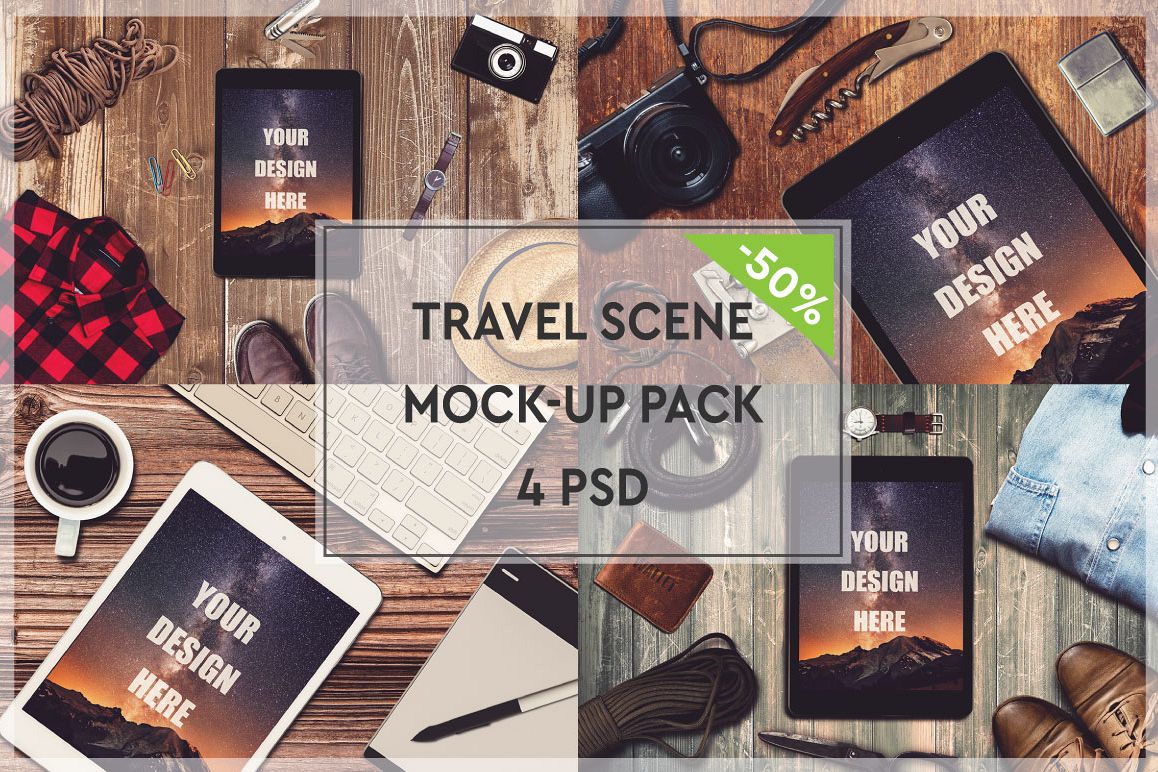 Travel Mock-up Pack #1 example image 1
