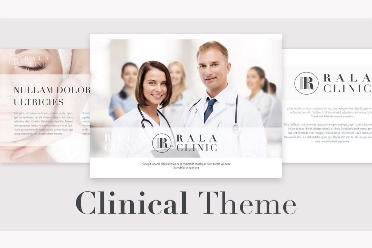 Clinical Theme for Powerpoint example image 1