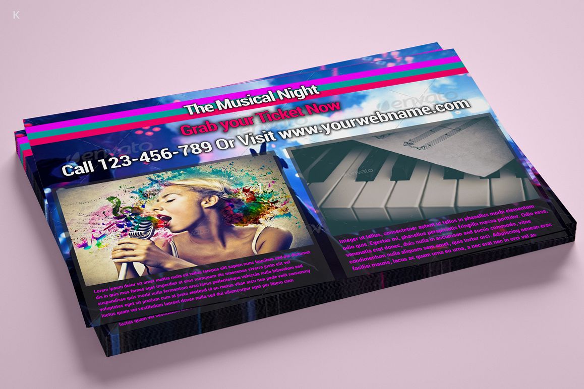 Musical Night Flyer example image 1