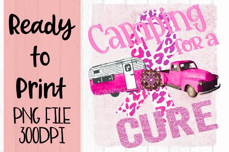 Camping for a Cure Ready to Print example image 1