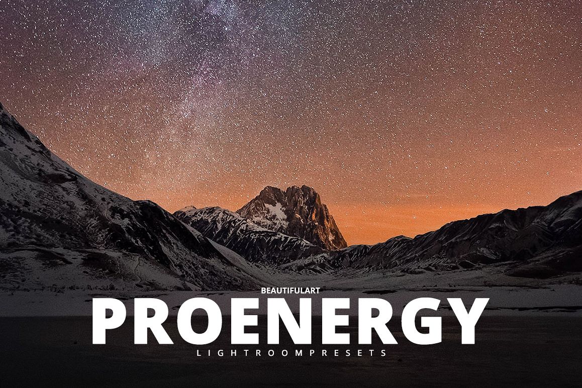 Pro ENERGY Lightroom Presets example image 1