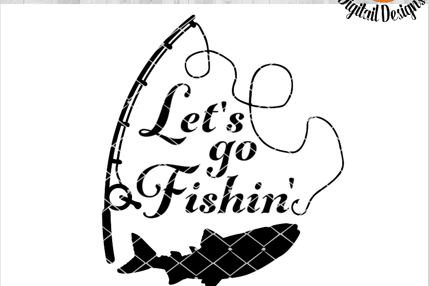 Fishing SVG - png - eps - dxf - ai - fcm - Fish SVG ...