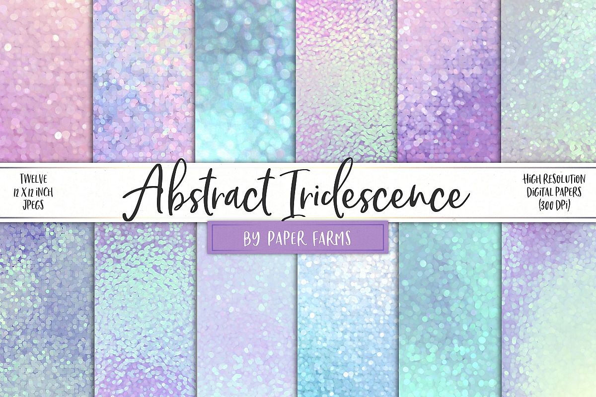 Abstract bokeh iridescent backgrounds example image 1
