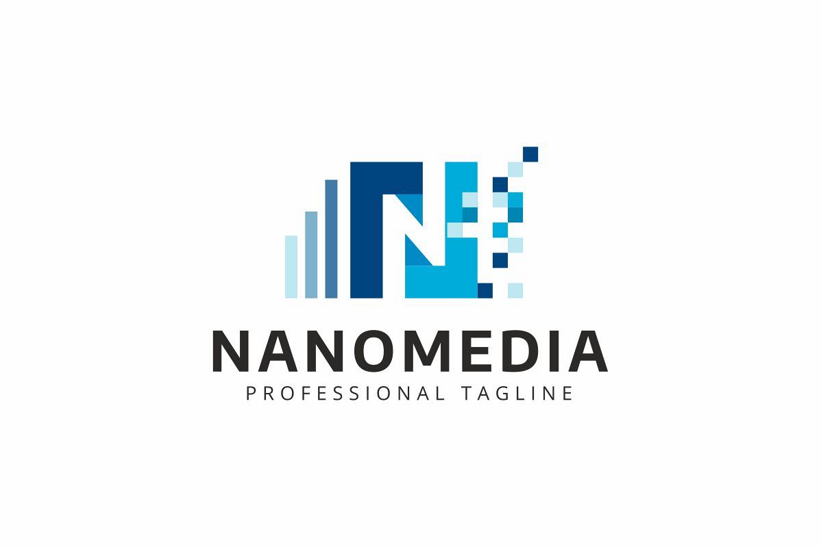 Nanomedia N Letter Logo example image 1