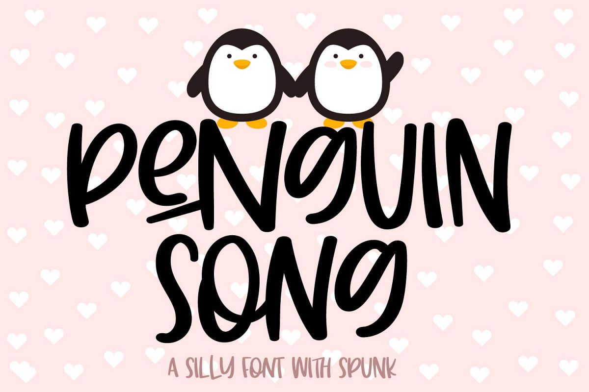 Penguin Song - A Silly Font With Spunk! example image 1