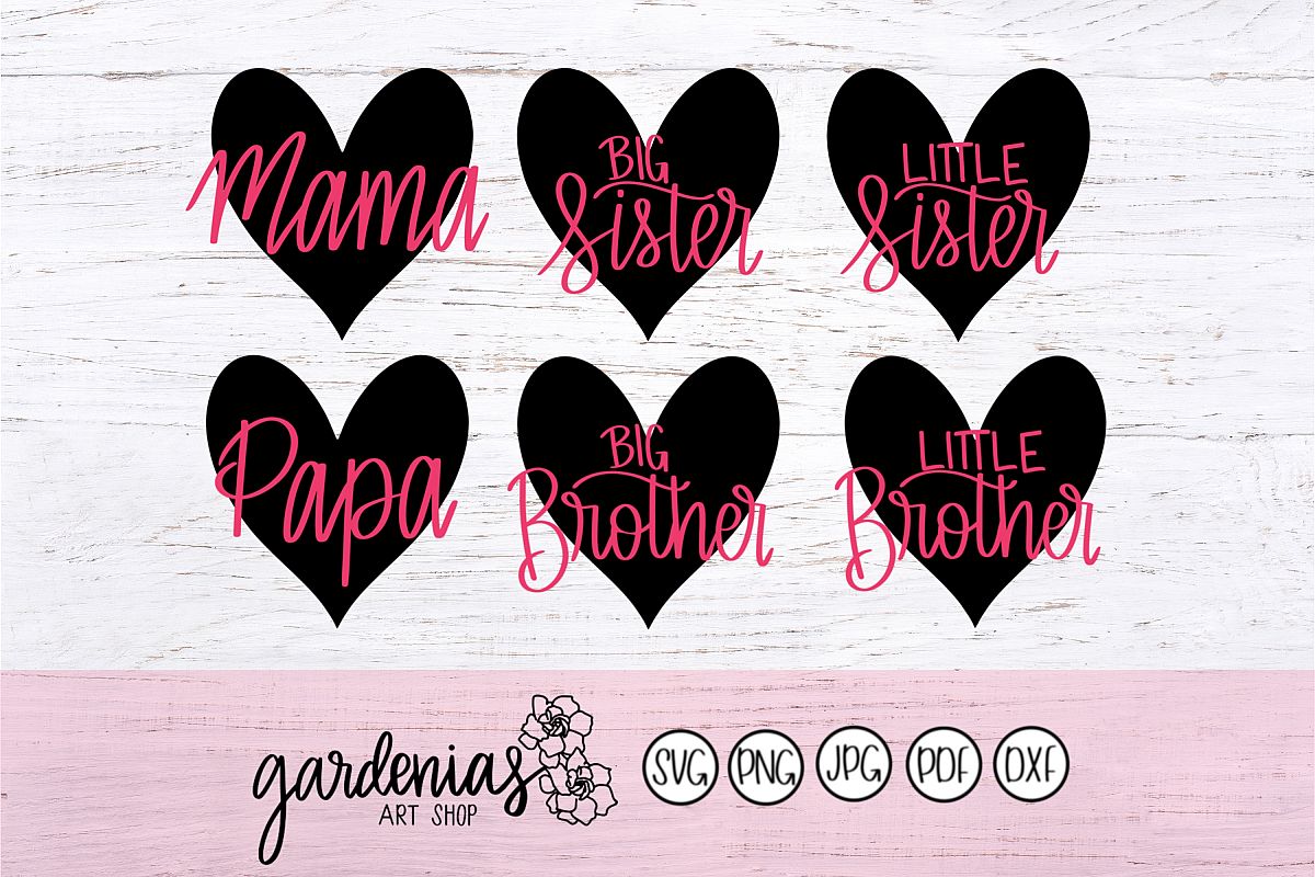Family Heart Bundle example image 1
