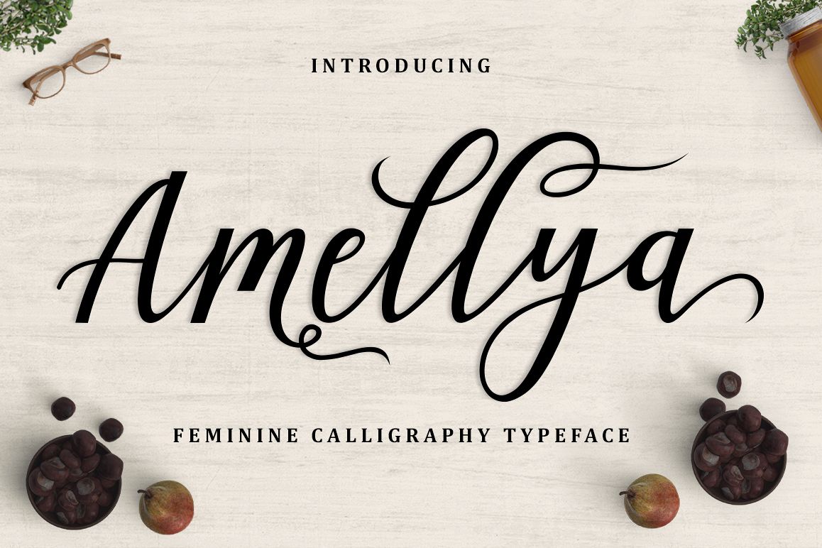 Amellya Script example image 1