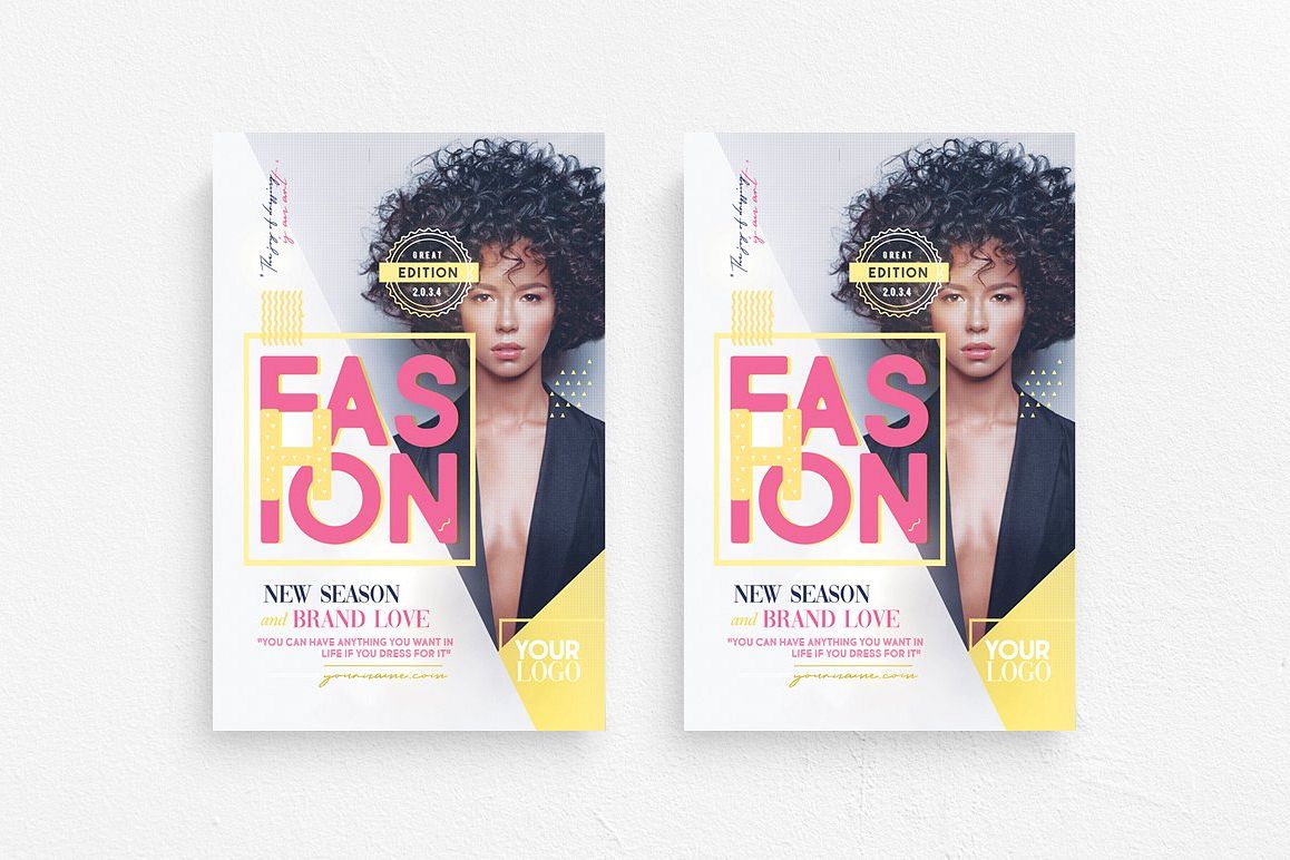 Fashion Show Flyer Template example image 1