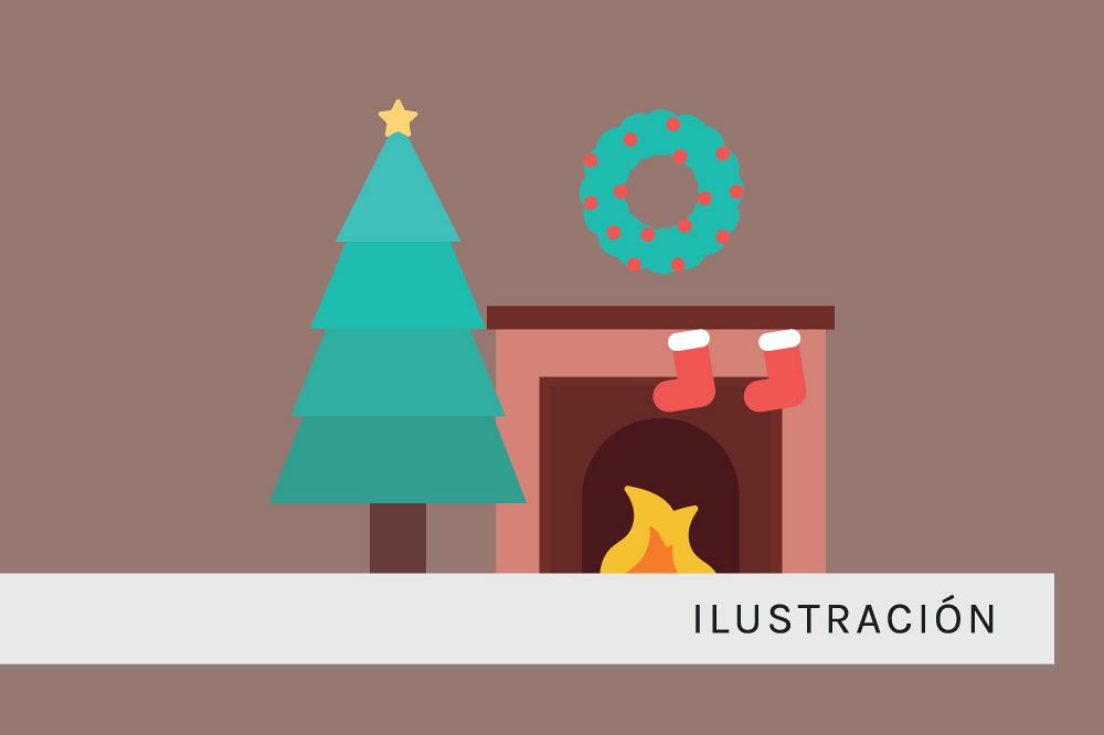 Diseño Flat Navideño example image 1