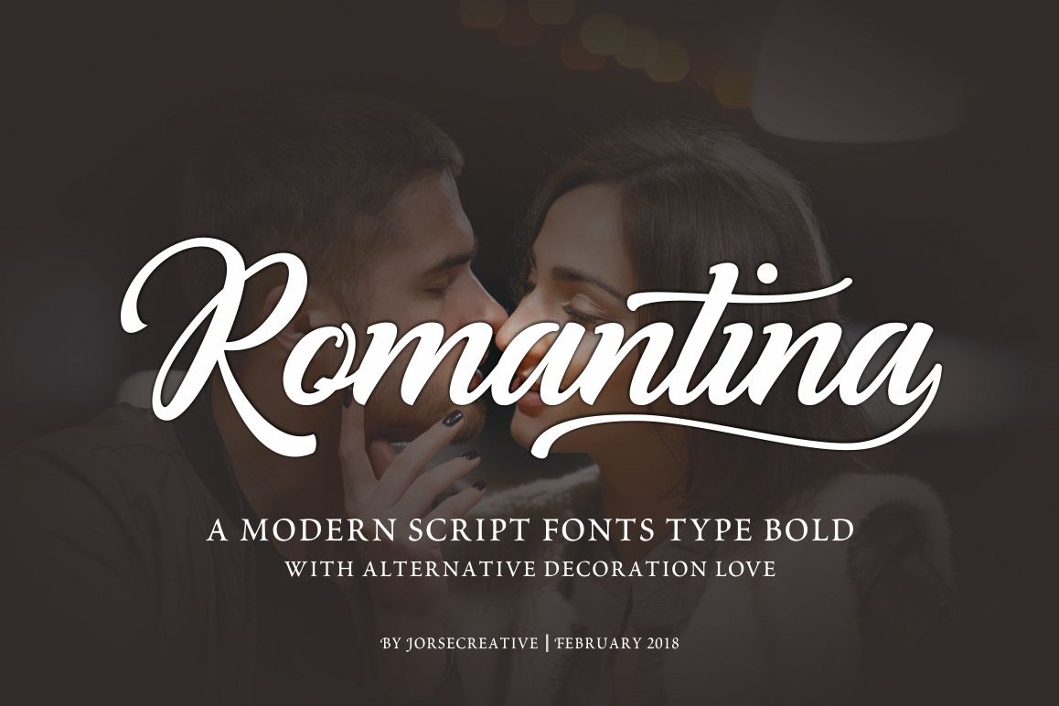 Romantina Font example image 1