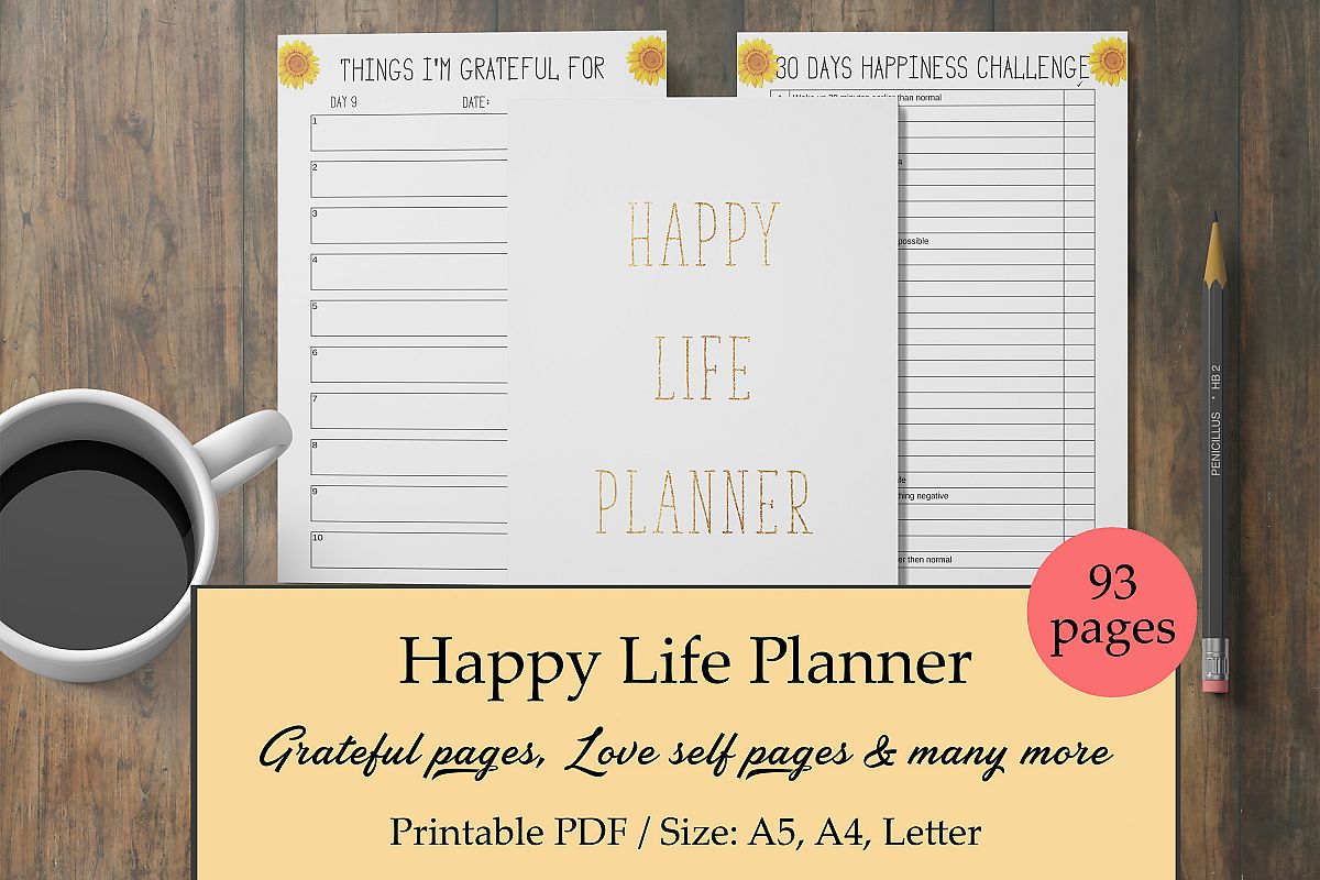 Life journal planner