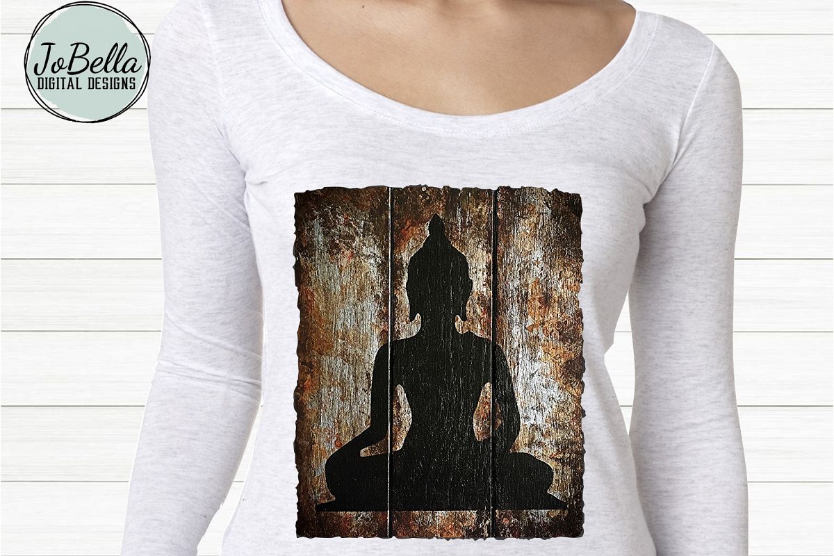 Buddha Sublimation Design example image 1