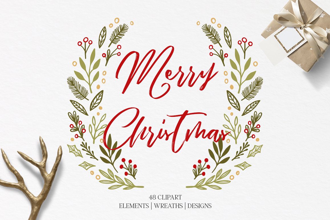 Merry Christmas set example image 1