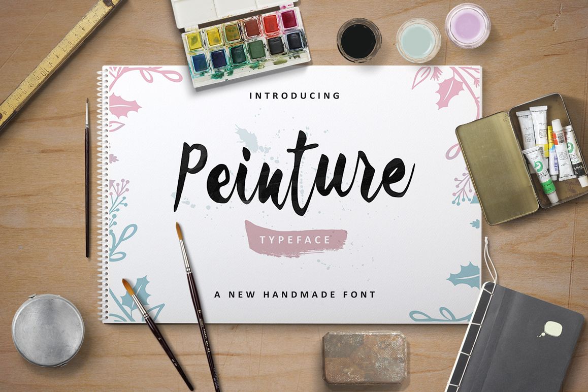 Peinture Typeface example image 1