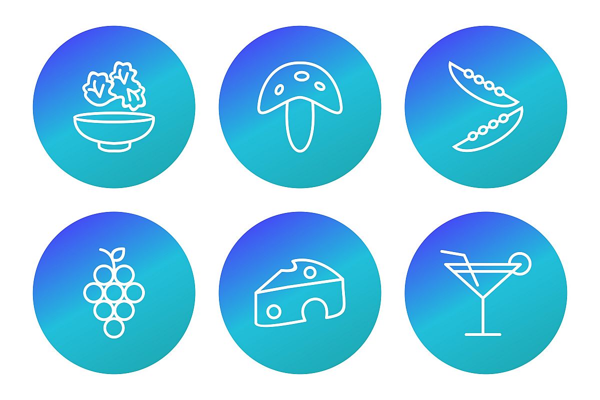 Set Of Food Icons example image 1