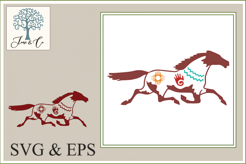 Southwest Painted Horse example image 1