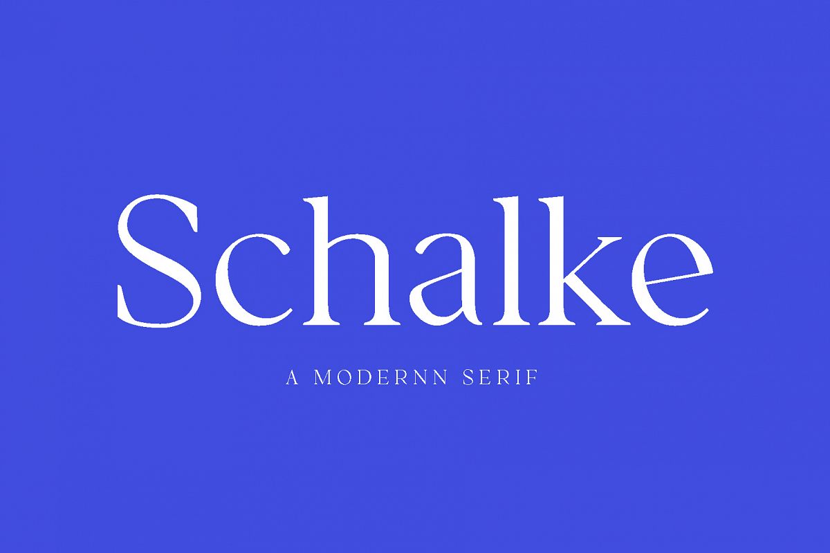 Schalke - Modernn Serif example image 1