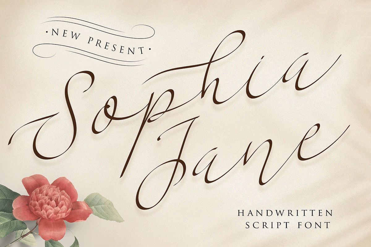 Sophia Jane Script example image 1